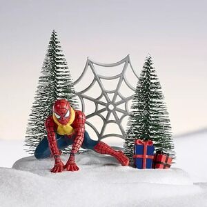 Marvel‎ Spider-Man STATUE Village Accessory Table Decor EVERYDAY OR CHRISTMAS